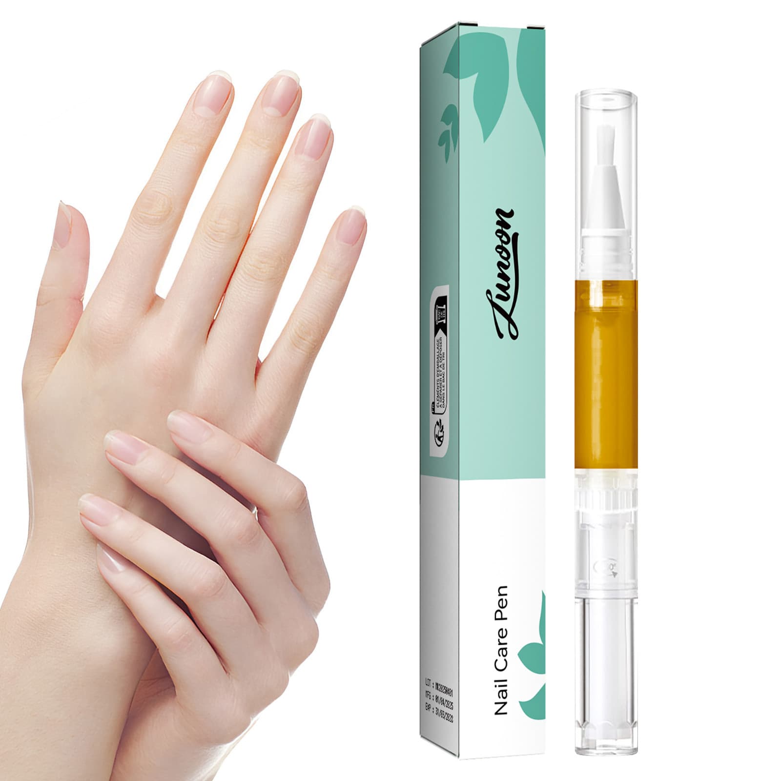 LUNOON Nail Repair Pen - Onychomycosis Treatment Liquid, Cleansing, Brightening, and Thickening Type.