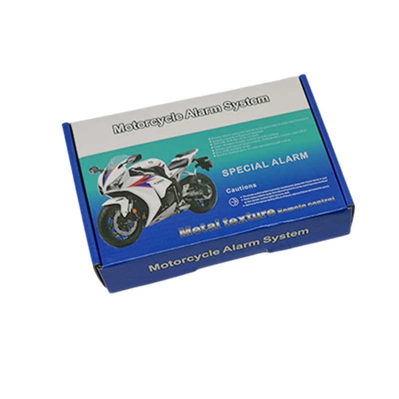 One-Way Motorcycle Anti-Theft Alarm with Anti-Cut Wire Protection, Long Ying Scooter One-Way Anti-Theft Device with Anti-Cut Lock