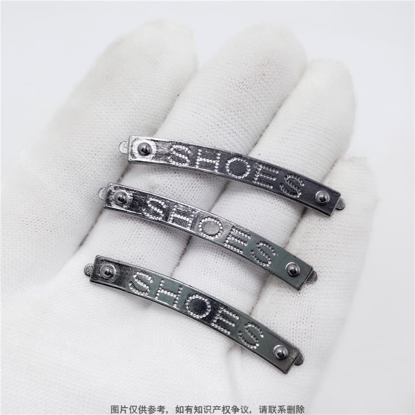 SHOES Nameplate, Trendy Shoe Design Decorative Accessories, Creative Shoe Workshop Personalized Logo Decorative Hardware