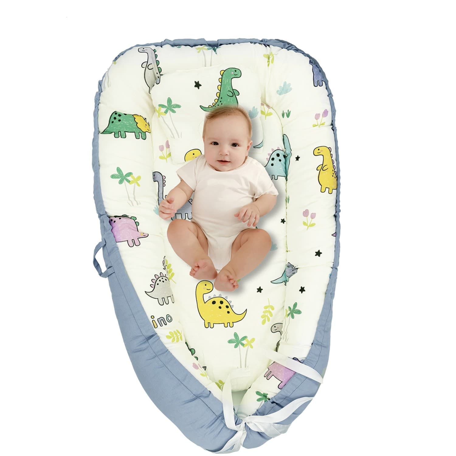 Export Soothing Baby Bassinet Insert, US Newborn Womb-Simulating Bed, Portable & Detachable Cross-Border Baby Product