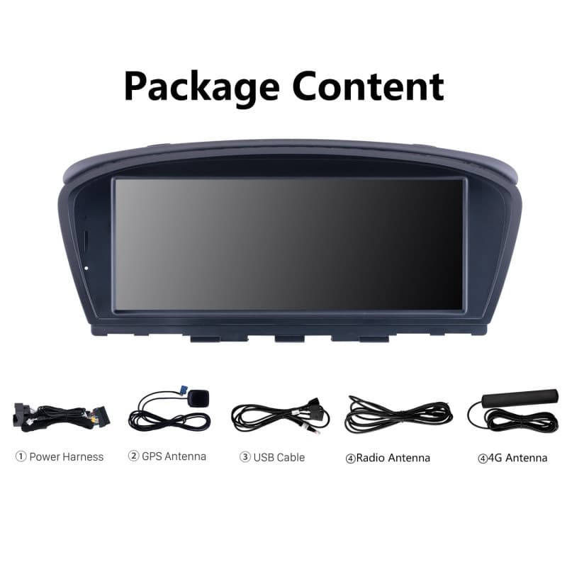 Compatible with 2006-2012 BMW 5 Series 3 Series E60 E61 E62 E90 E91 Android Large Screen Head Unit