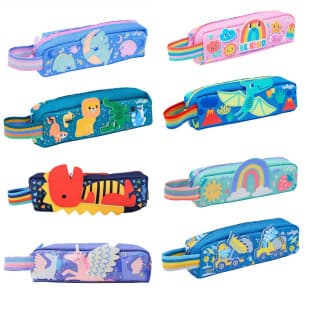 Australian Smiggle Pencil Case Cute Cartoon Zipper Quiet Multifunctional Pencil Pouch for Students