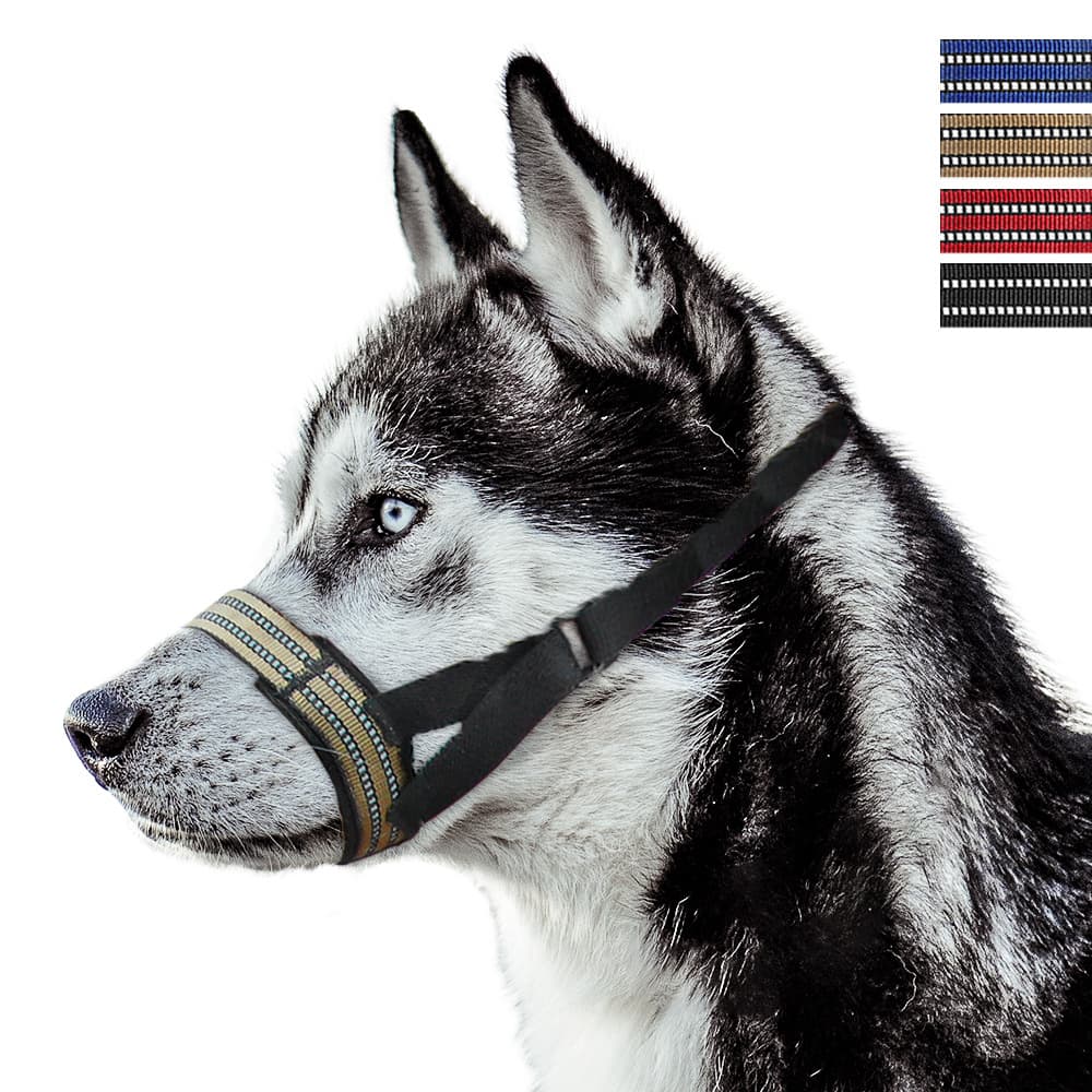 New Cross-Border Pet Muzzle Adjustable Tactical Dog Muzzle Anti-Bite Dog Mask Pet Supplies In Stock