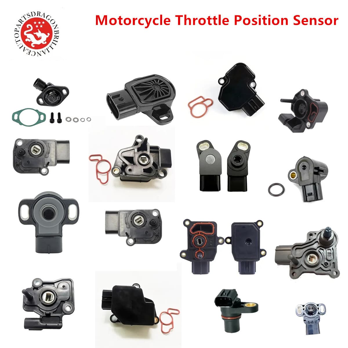 Throttle position sensor for Yamaha motorcycles 3B4-85885-00-00 3B4-85885