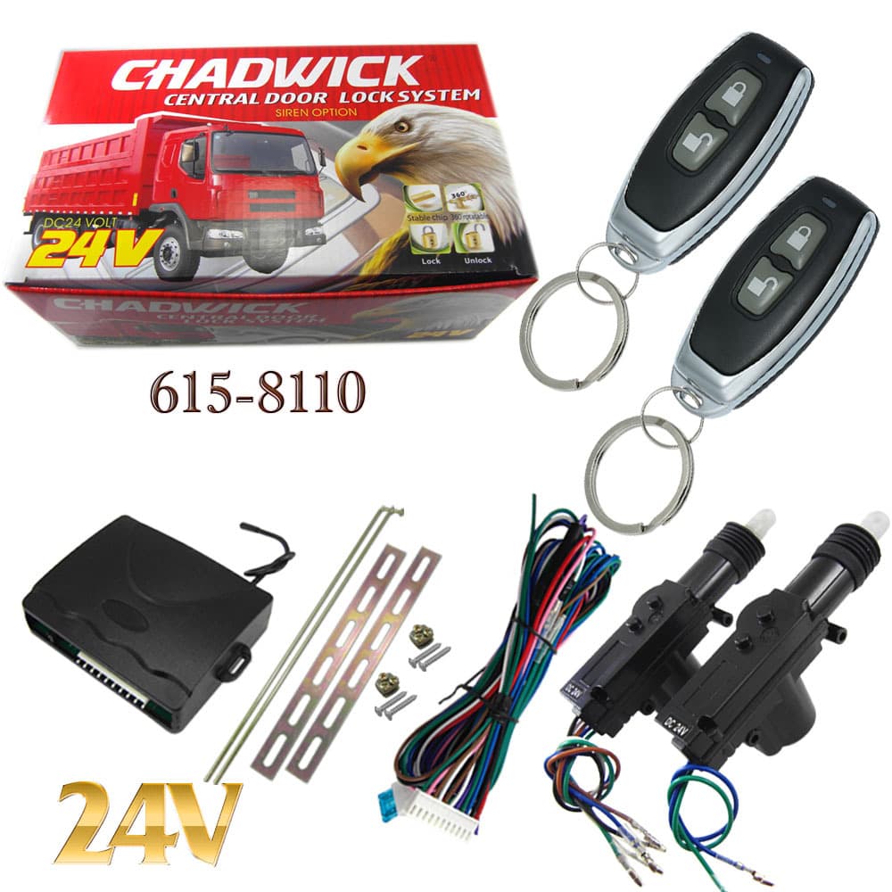 24V truck Central Locking Two Doors 24volt for truck E-commerce 8110 CHADWICK Dart Eagle Anti-theft DeVice