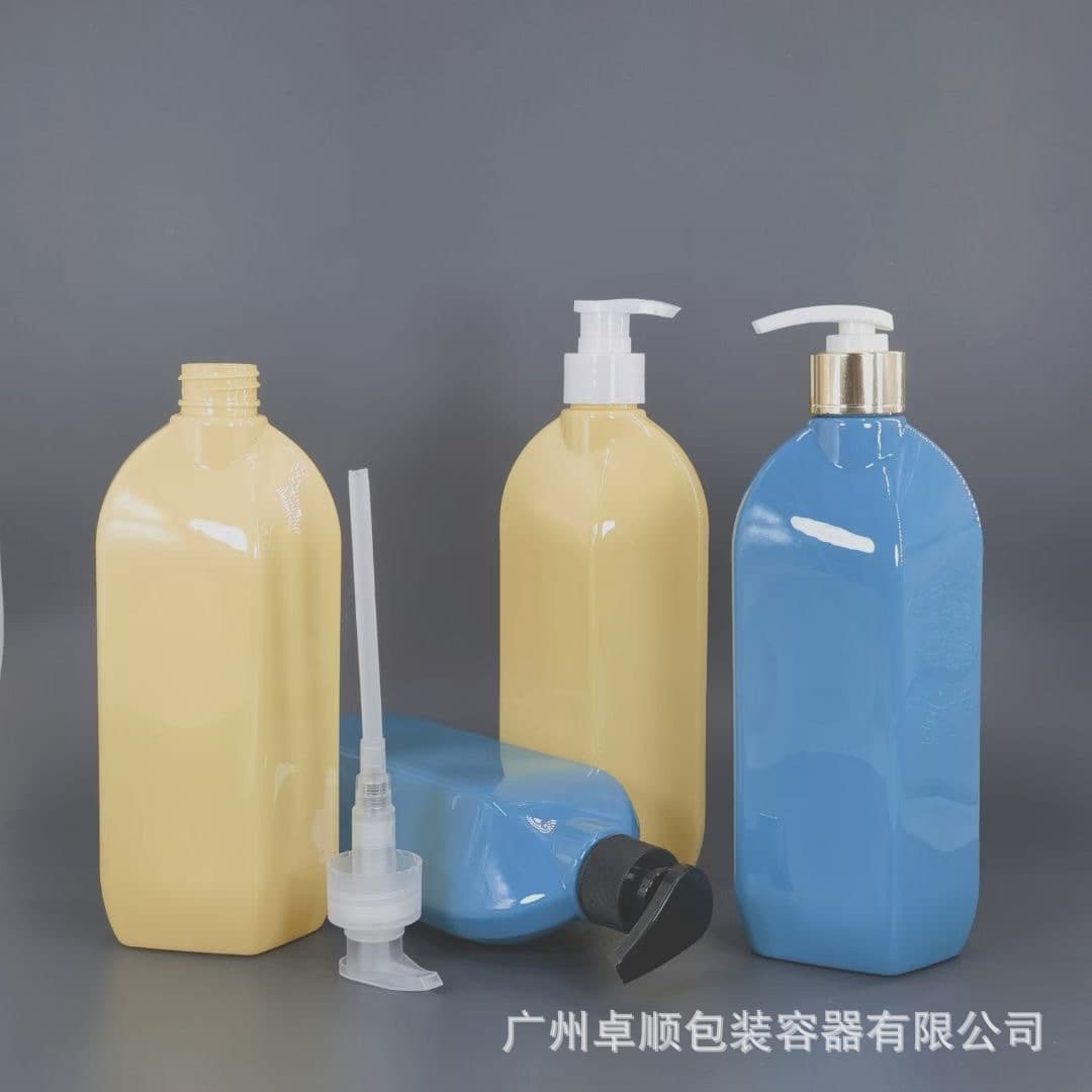 250/500ML Large Capacity Professional Massage Cream and Wash Care Plastic Pump Bottles Wholesale Packaging Materials