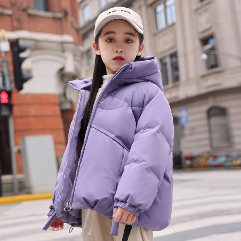 Boys and Girls Down Jacket Mid-Length Children 2025 New Korean Style Thick Warm Youth