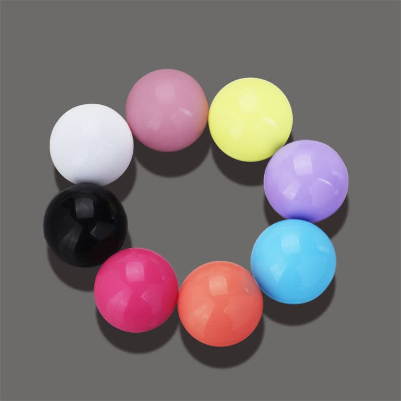 Spherical Lip Balm - Colorful Ball Lip Balm, No Logo