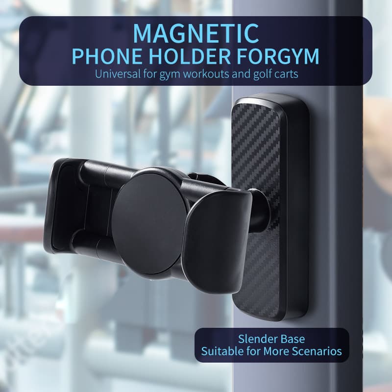 Portable Gym Phone Mount for Golf Cart Magsafe Magnetic Stand Lazy Bracket