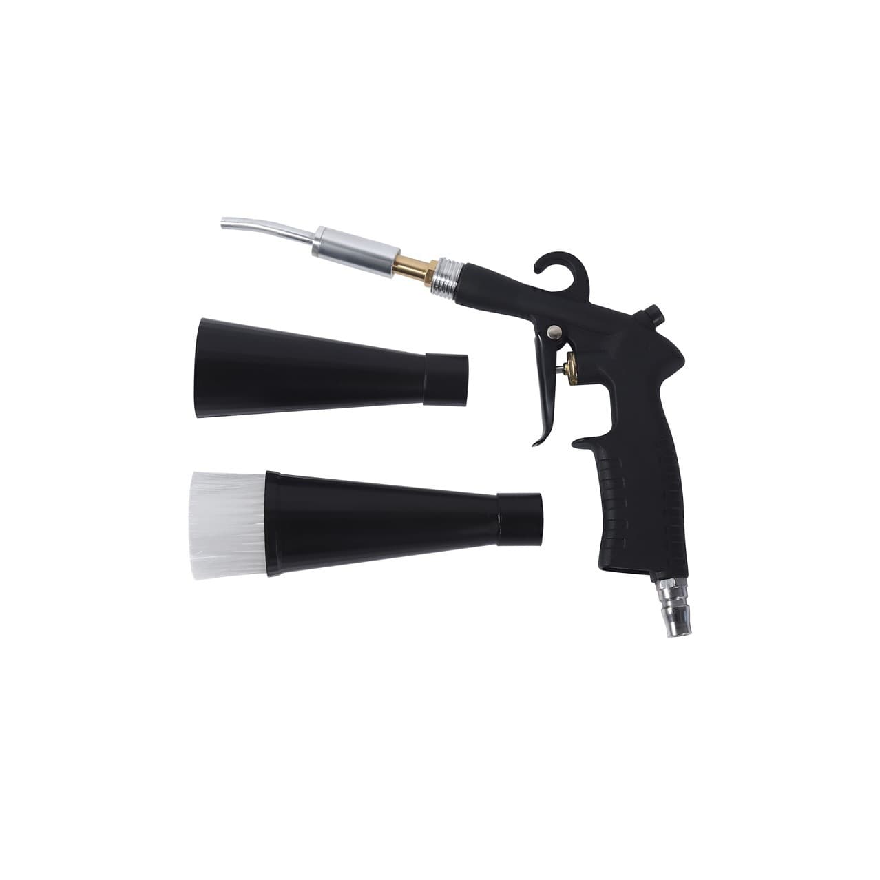 Tornado Dry Cleaning Gun for Auto Detailing Shops with Brush Interior Dust Blower Gun High-Pressure Pneumatic Spray Gun Available for Cross-Border