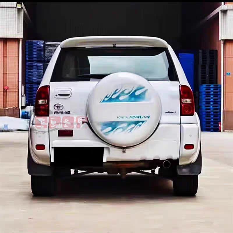 Rear Spoiler for 2001-2003 Toyota RAV4, Custom Spoiler, Roof Spoiler, Painted, Drilled