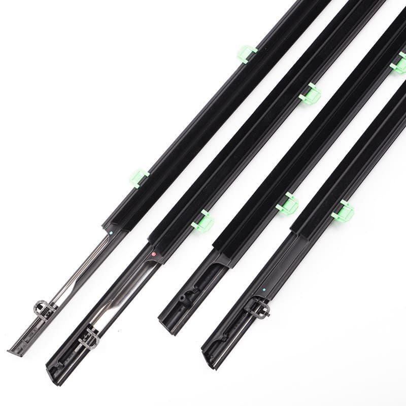Compatible with 2015-2020 Odyssey Window Glass Outer Weatherstrip Door Trim Water Deflector