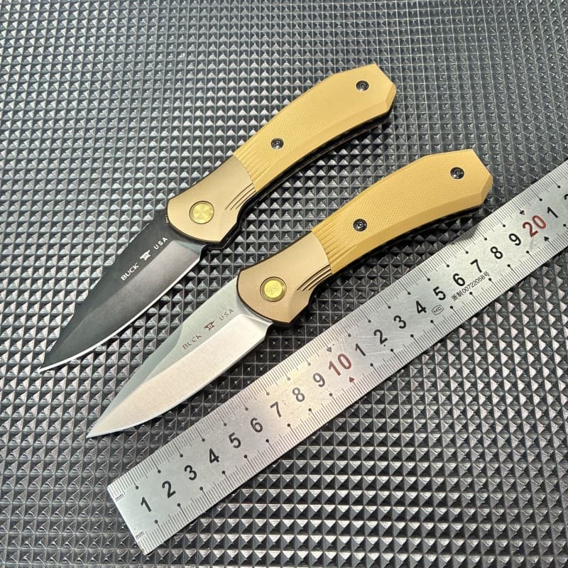 Cross-border best-selling Buck 591 outdoor folding knife, self-defense knife, folding knife, portable mini knife, multi-function pocket knife