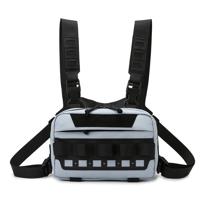New Luya Bag Tactical Chest Bag Multifunctional Outdoor Sports Vest Hanging Bag Men's Chest Bag Camouflage Waist Bag Riding