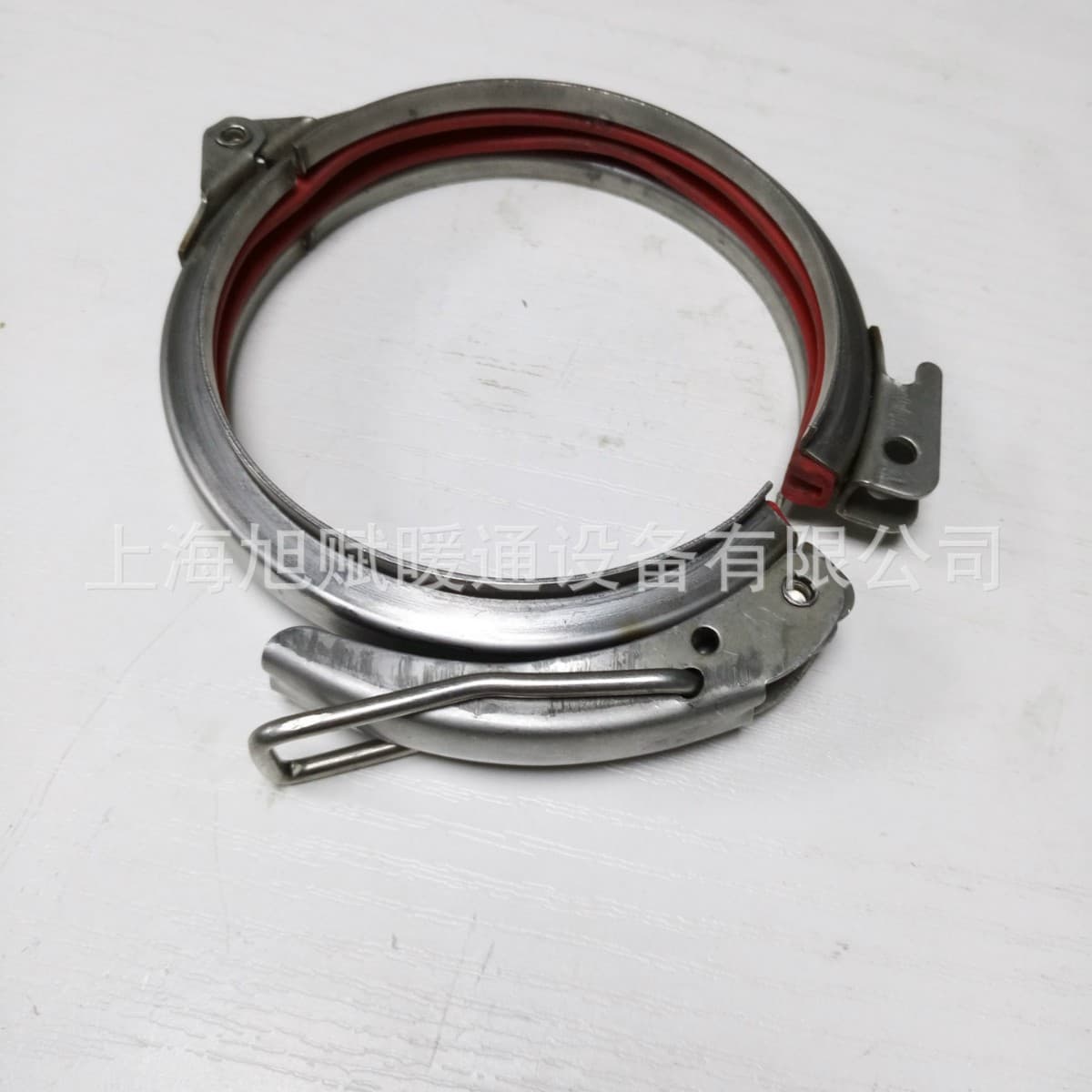 Stainless steel air duct clamp, air duct clamp, hand clamp, quick pipe clamp, stainless steel galvanized clamp