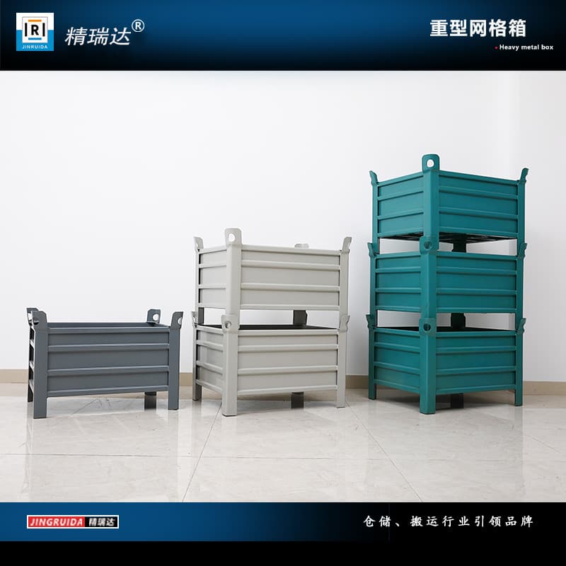 Storage cages and iron boxes are easy to lift and move, with a guarantee and super strong load-bearing capacity. We professionally manufacture large-size metal turnover boxes and iron frames.