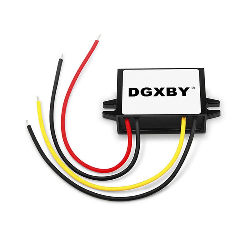 24V to 12V DC Power Converter Car Mounted Voltage Reducer Stabilized Power Supply 15V-40V to 12V Step Down Transformer
