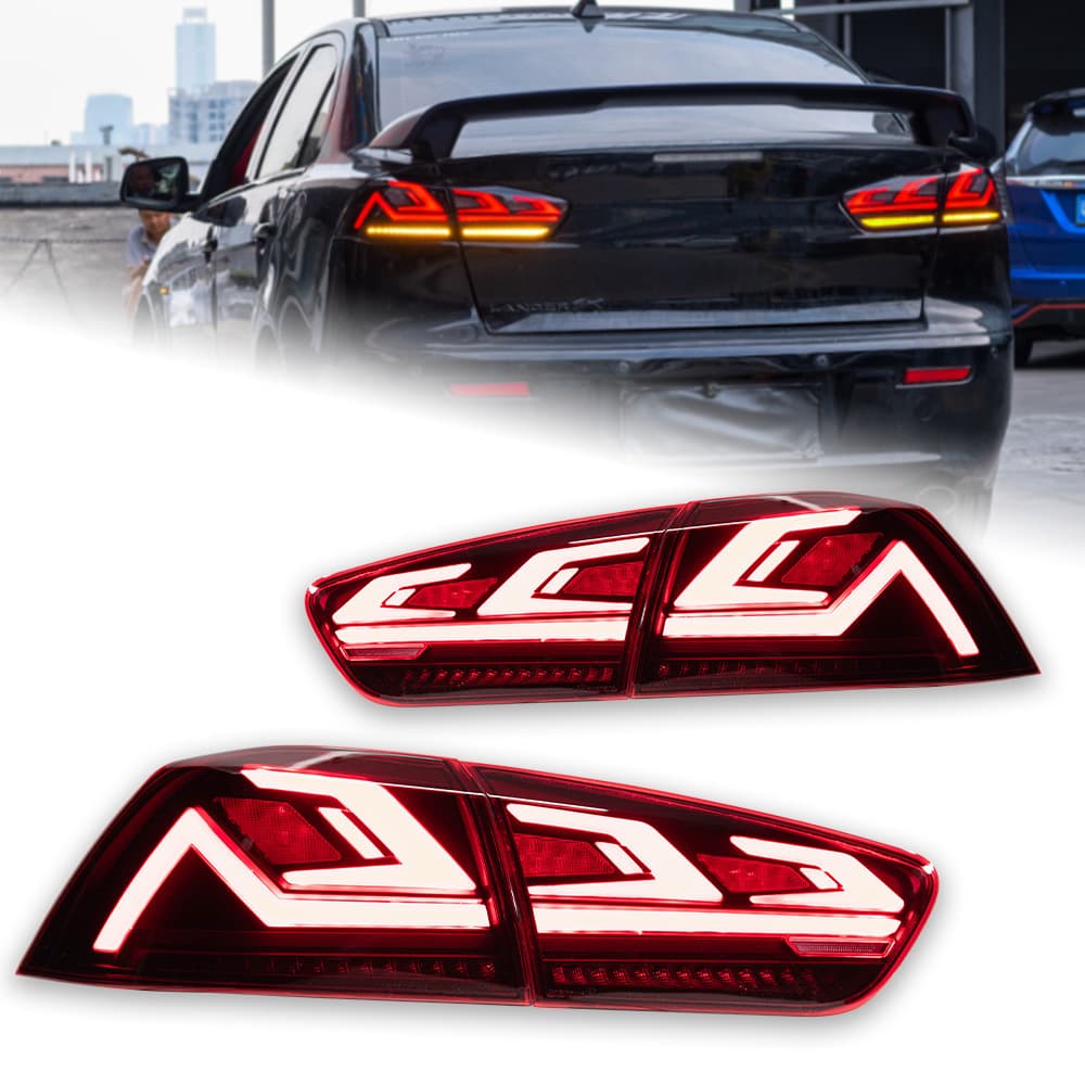 Suitable for 2008-18 Mitsubishi Wingshen 3C turn signal tail light modified car shape Drl signal brake reversing
