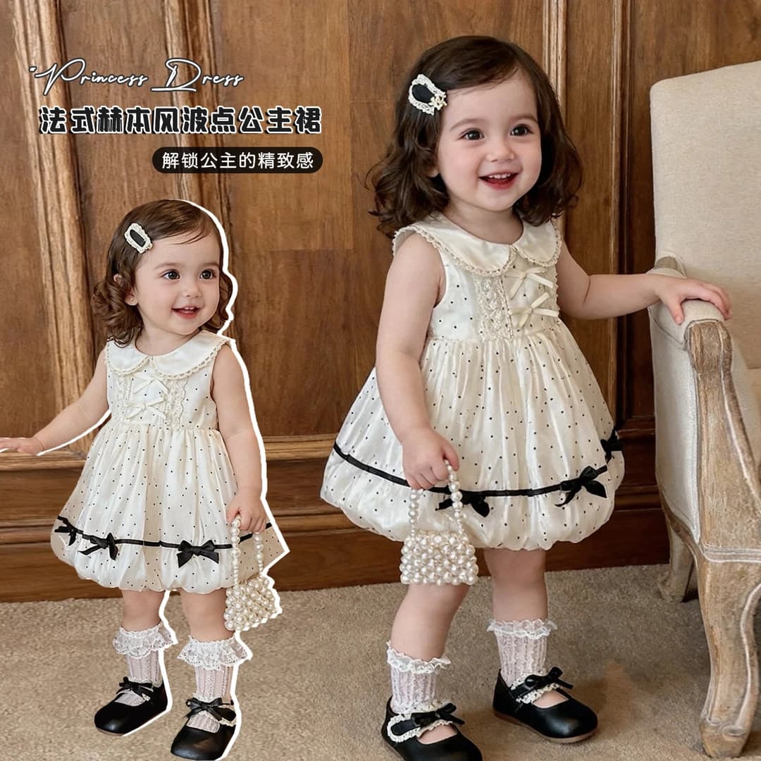Sweet girl birthday princess dress one-year-old dress 26 summer dress little girl baby vest dress sweet company