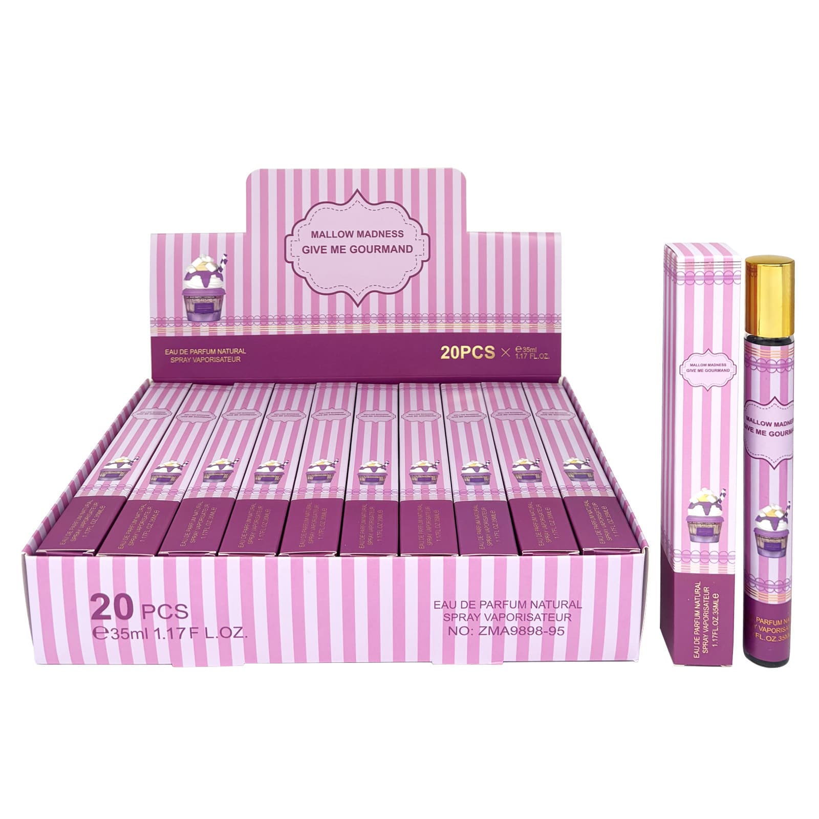 High-Quality Middle Eastern Arabian Cross-Border Foreign Trade Perfume Lattafa Cream Ice Cream 35ml Perfume Sample Batch