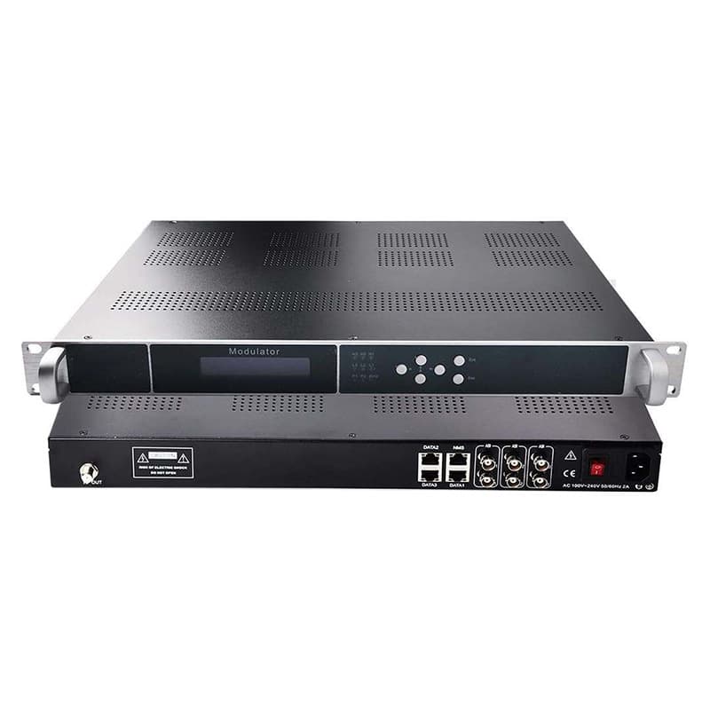 IP/ASI to DVB-T Digital TV Headend Modulator (8/12/24 Channels, ISDBT/DVBC Compatible)