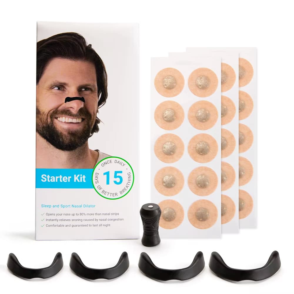New Cross-Border Nasal Breathing Dilator, Sports Ventilation Nasal Strip, Magnetic Nose Support, Factory Direct