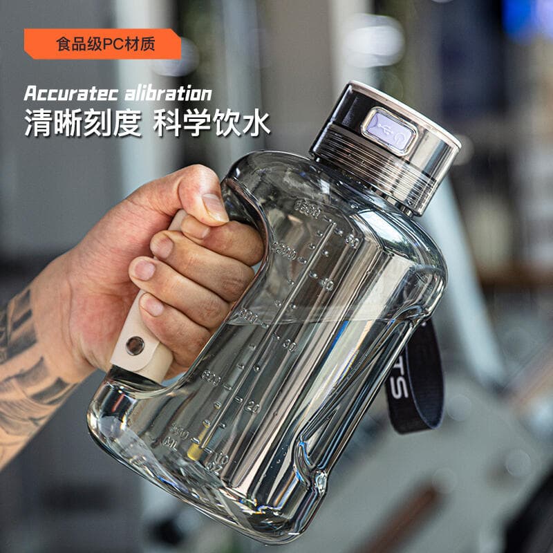 1.5L Hydrogen-Rich Water Bottle Oxygen Separation Sport Style PC Material Hydrogen Water Cup Popular Ton-Ton Barrel Hydrogen Water Pot