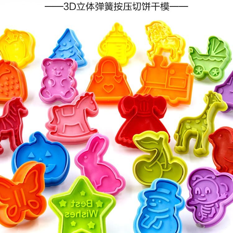 3D Cookie Mold Plastic Cookie Mold Custom Design Available from Image