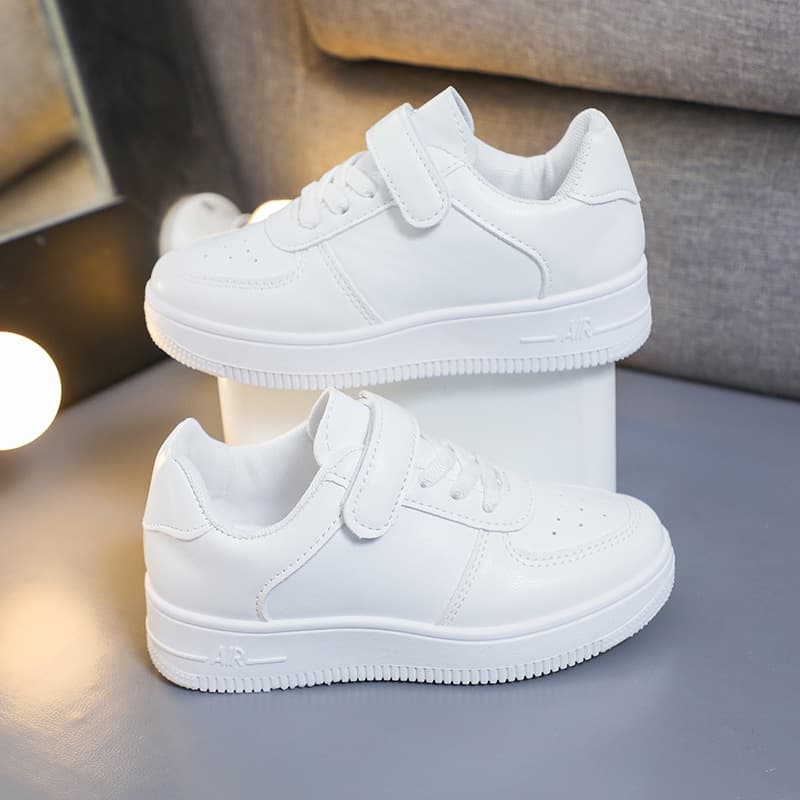 Children's Day White Shoes School Specified Girls Performance Kindergarten Pure White Shoes Boys Sneakers Children Shoes