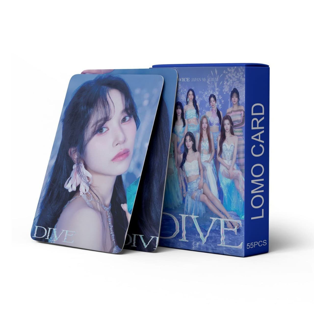 Cross-border Exclusive Stock 55pcs TW Girl Group Small Cards JAPAN 5th Album Star KPOP Merchandise LOMO Small Cards