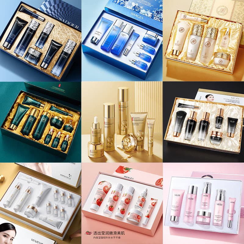 Image Beauty Reishi Mushroom Luxurious Moisturizing Six-Piece Set Hydrating Moisturizing Nourishing Skincare Set Genuine Wholesale
