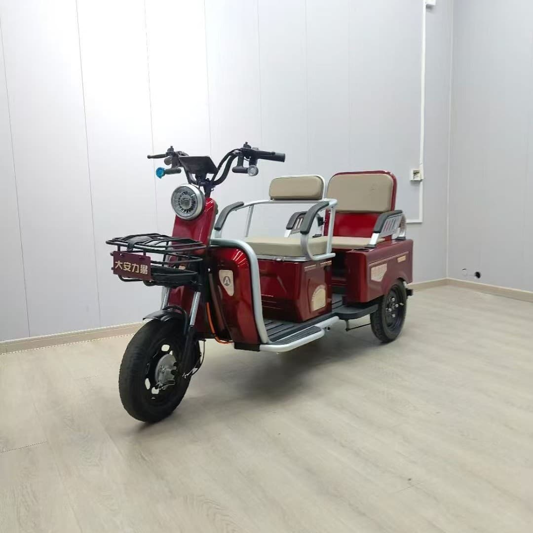 Cross-Border Leisure Electric Tricycle, Senior Commuter Electric Scooter, Urban Leisure Sport E-Bike, Factory Direct