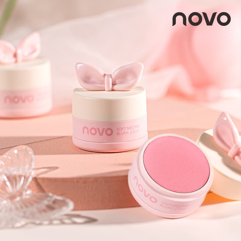 novo Chun Yu Hua Mi Blush powder is delicate and low saturation, natural and clear, matte and matte for students to use 6210