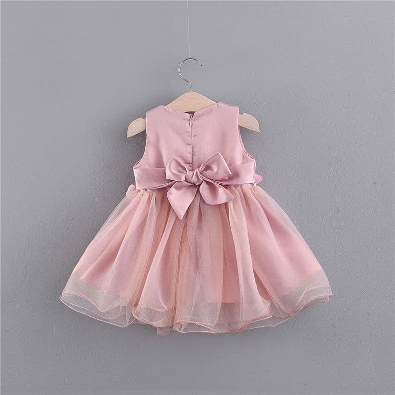 Kids' 2025 New Style Girls' Dress 1-3 Years Children's Princess Dress 6 Months Baby Girl Summer Outfit