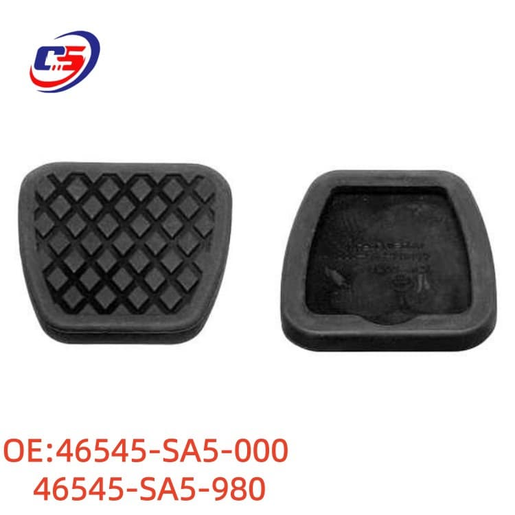 46545-SA5-000 Compatible with Honda Accord Civic CRV Ciimo Brake Pedal Pad MT Rubber Pedal Pad