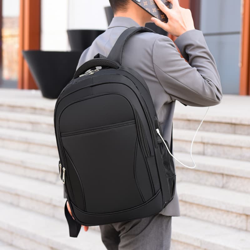 Business Casual Backpack for Men Large Capacity Laptop Backpack Water-Resistant Commuter Travel Multi-Functional Backpack