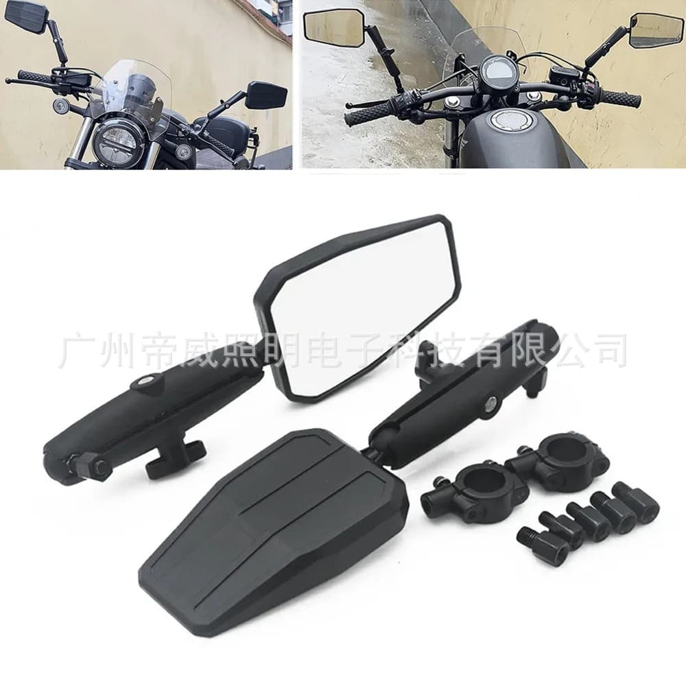 Cross-border hot selling adventure ADV off-road motorcycle foldable RR reflector A-pillar reversing mirror suitable for Wrangler