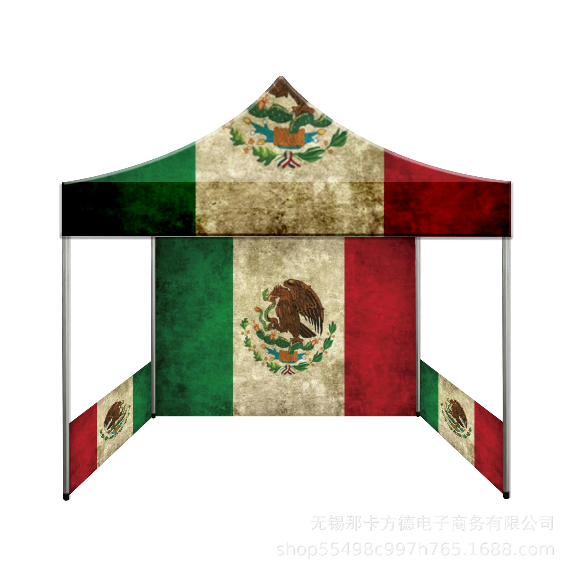 3*3M Mexican Independence Day style advertising tent with aluminum frame (top only) foldable
