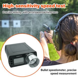 Cross-border Hot Seller E9800-X Initial Velocity Chronograph Chinese and English Multifunctional Handheld Speed Tester