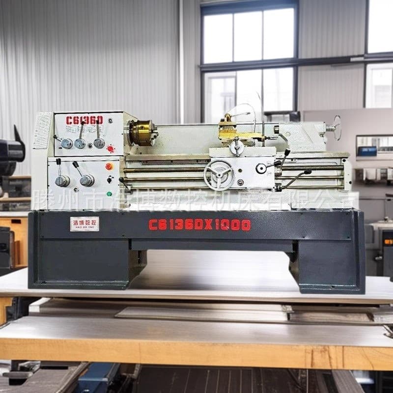 Shenyang ordinary lathe CA6140/6150 Shenyang model general vehicle horizontal multi-function 6136 metal equipment lathe