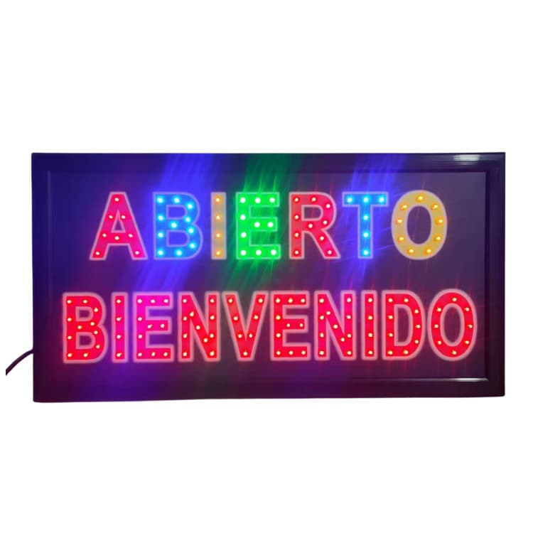 Cross-border LED Electronic Light Box Advertising Sign Running Flashing Sign Door Hanging Neon Sign