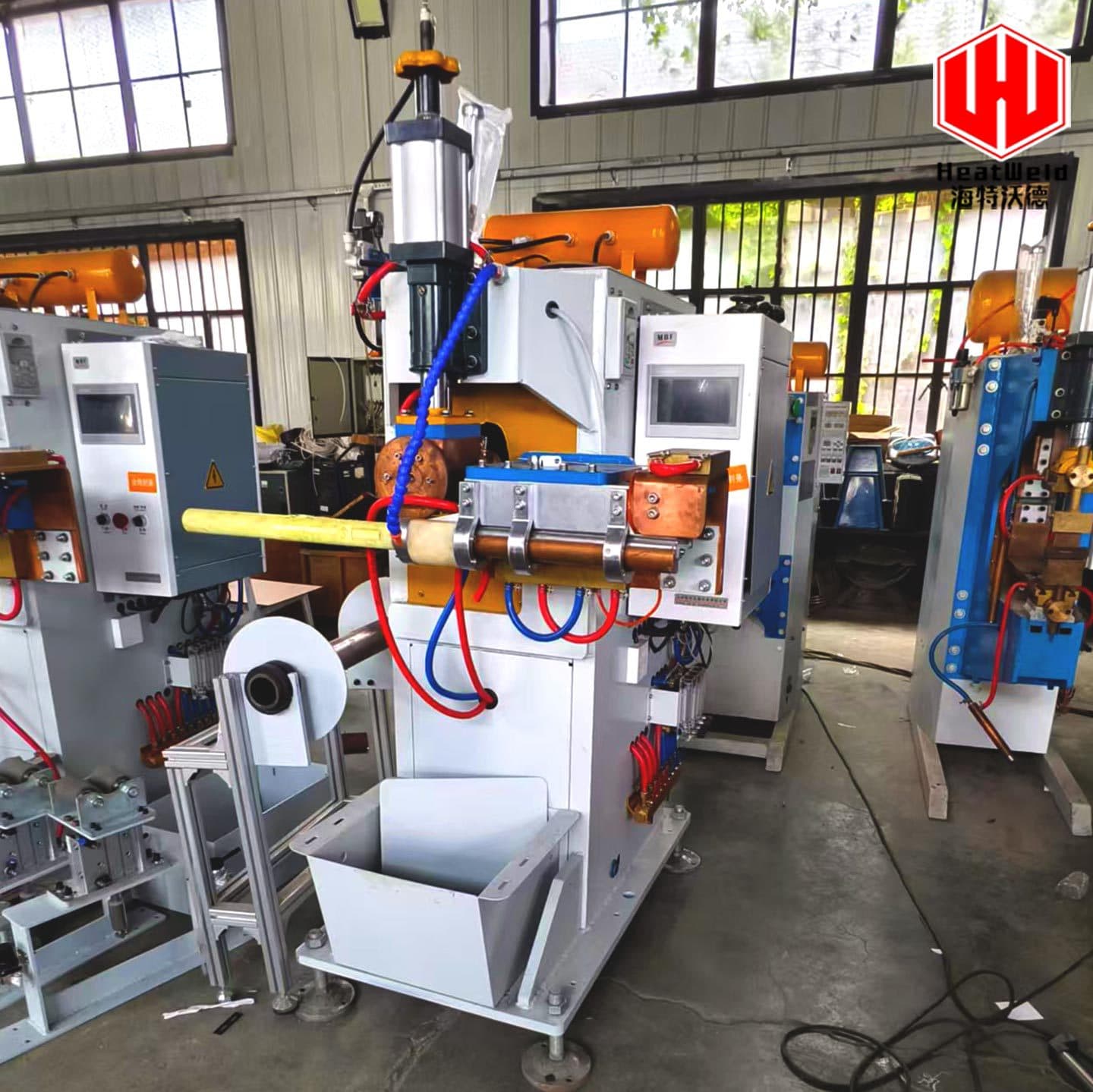 Infinite Length Sintered Filter Element Straight Seam Roll Welder, Custom Automated Metal Fiber Sintered Filter Bag Straight Seam Welder