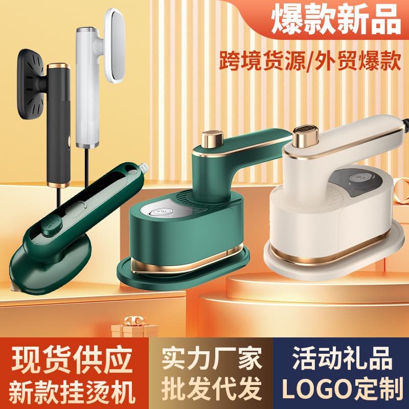 Pinto Handheld Steam Iron Portable Travel Garment Steamer for Home Use Small Electric Iron Clothes Steamer Gift Cross-Border