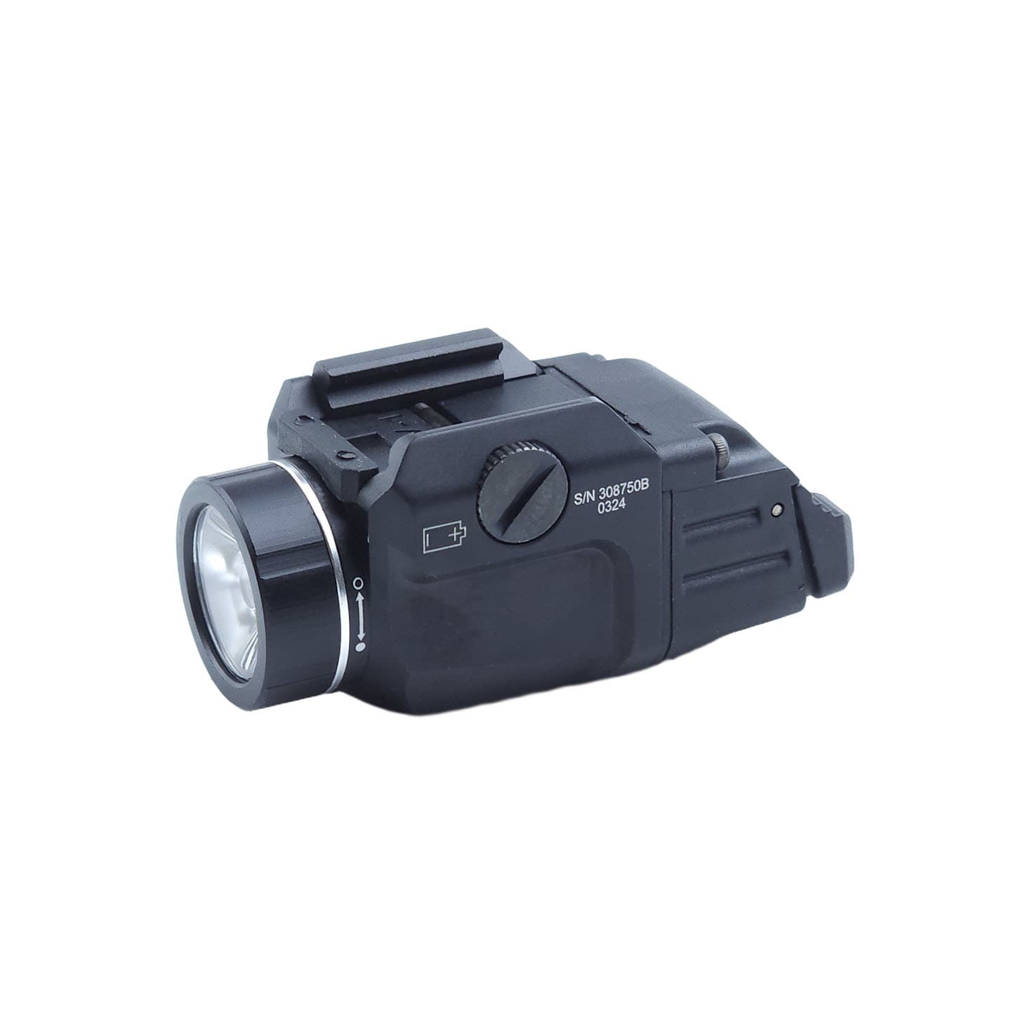 Metal Clip LED Flashlight, Momentary + Constant + Strobe Modes, Outdoor Flashlight
