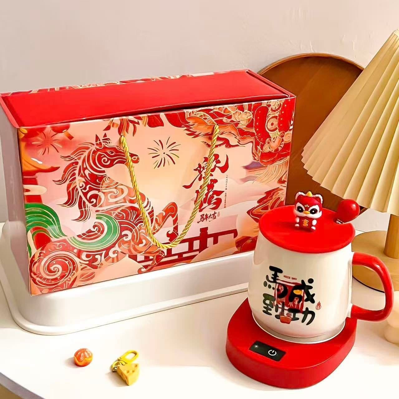 New Year's gift for the Year of the Horse: creative gifts for company annual meetings, employee and client gifts, practical business thermos cups.