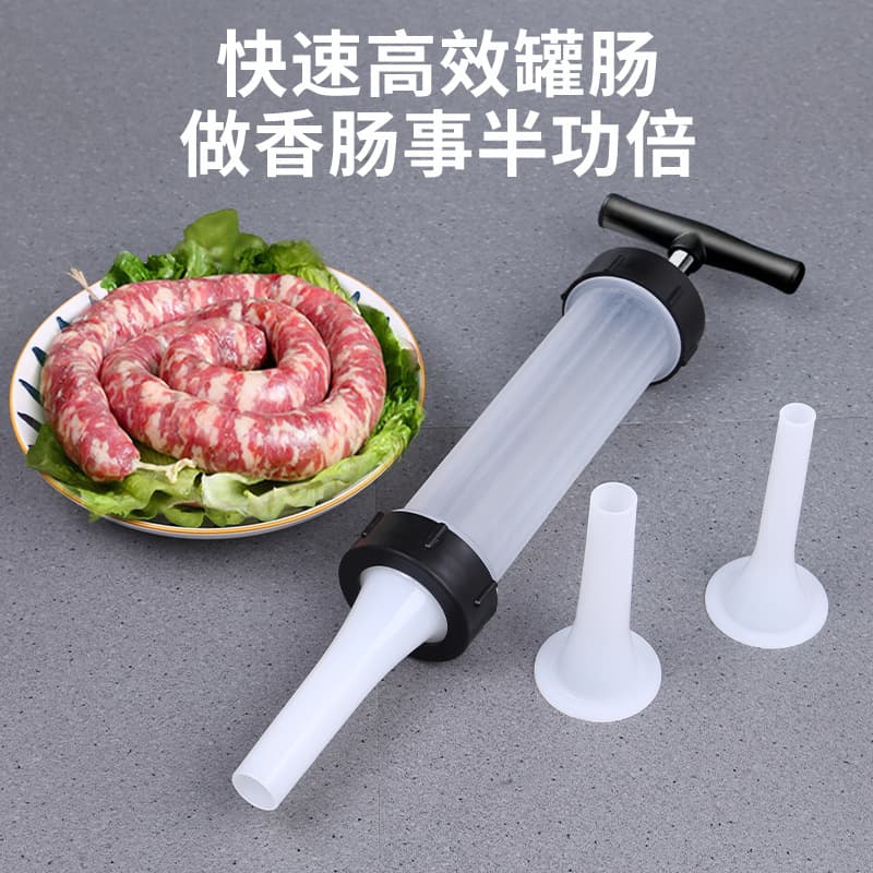 Sausage Stuffer Food Grade Tool Home Sausage Filler Spicy Sausage Maker Wholesale Tool Casing Manual Pork Sausage