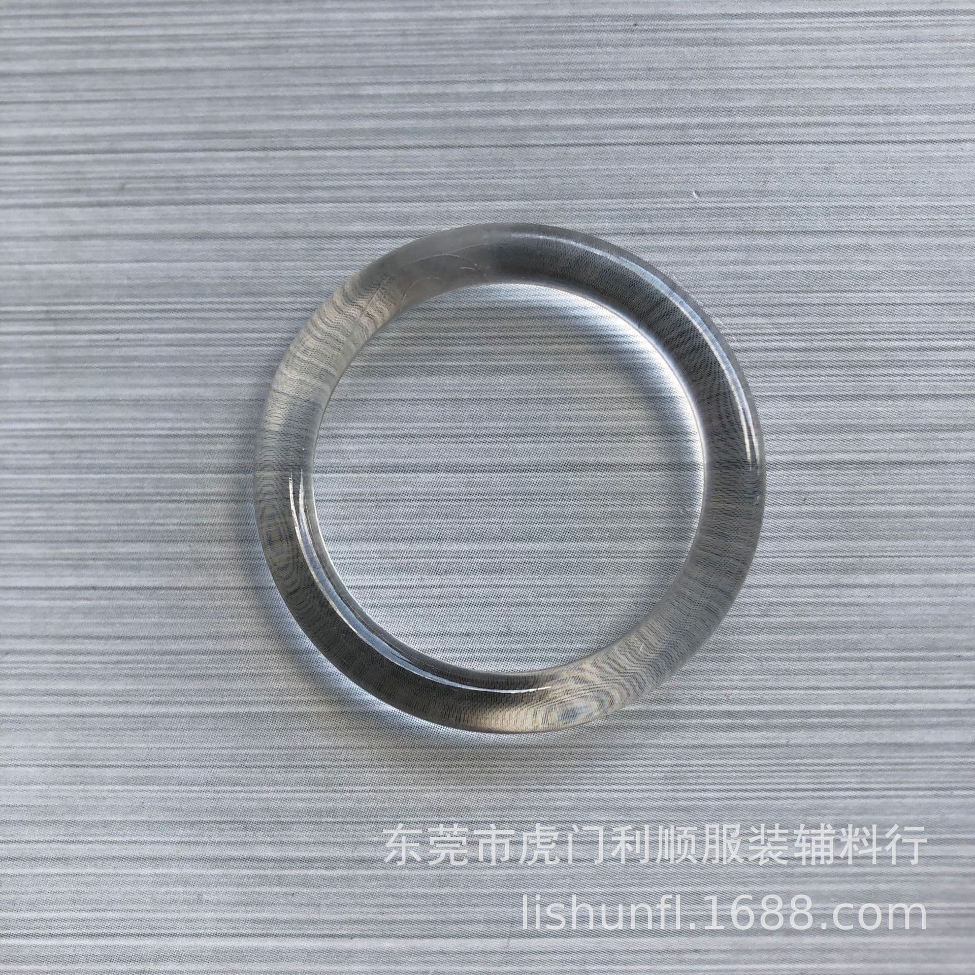 Plastic PC Transparent 30mm Round Rings, 3cm Plastic Colored Circles, Eco-Friendly Closed Rings, Key Rings