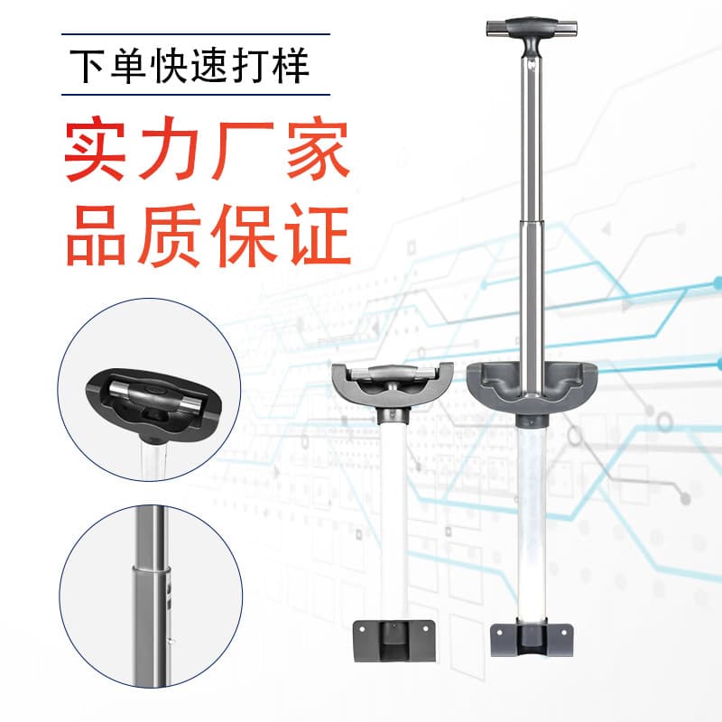Factory direct speaker case handles, metal tool luggage single tube handles, hardware accessories for backpack extension.