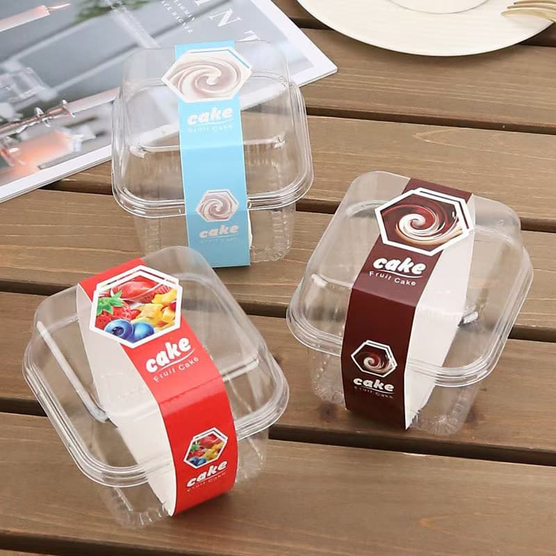 Wood Shavings Pudding Ice Cream Jelly Mousse Cup Baking Mille Crepe Fruit Salad Cake Box 2100 Sets/Carton Dessert