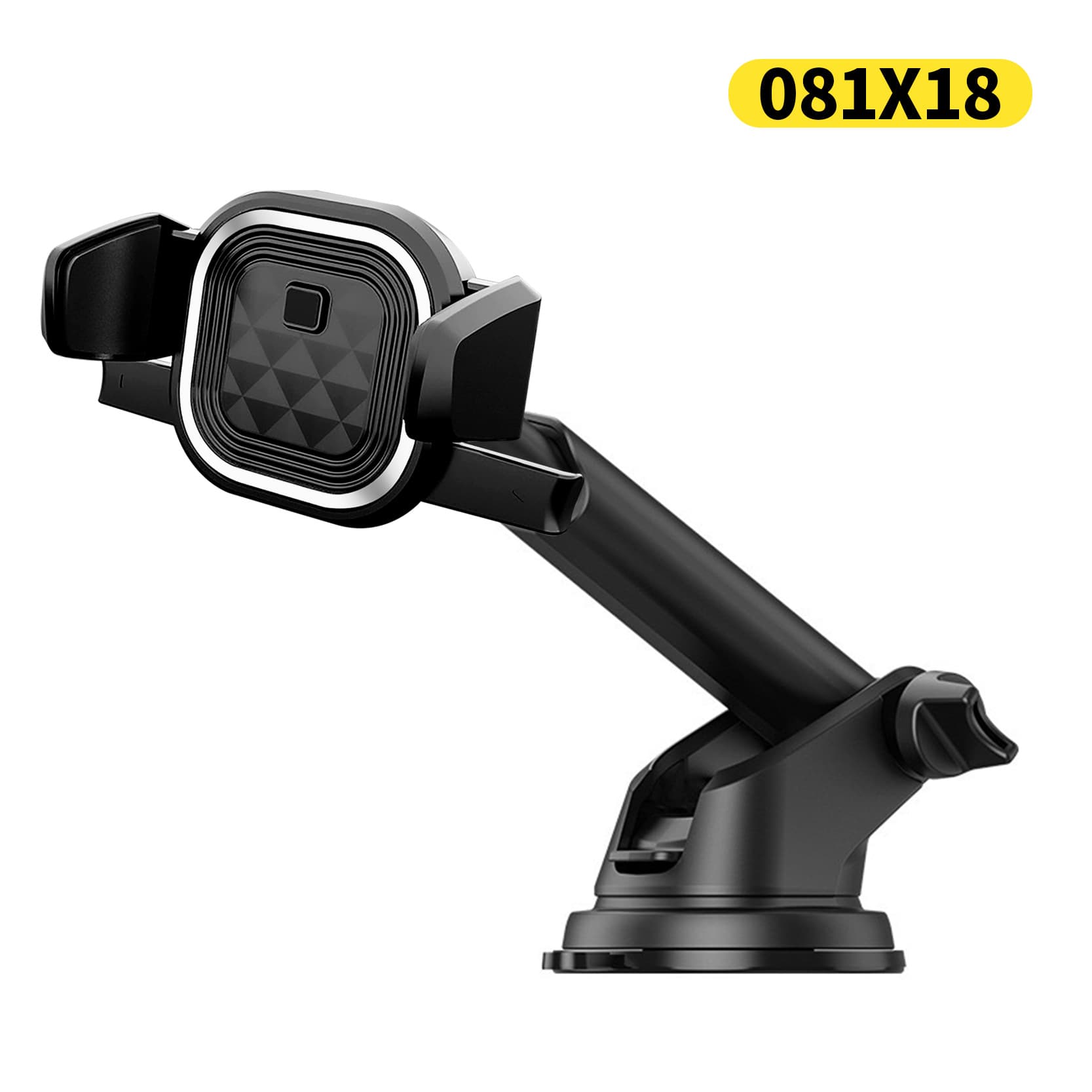 Car Phone Mount Holder with Suction Cup for Dashboard and Windshield, Multi-Function Navigation Stand